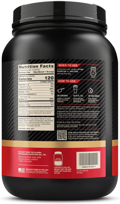 GOLD STANDARD 100% WHEY™