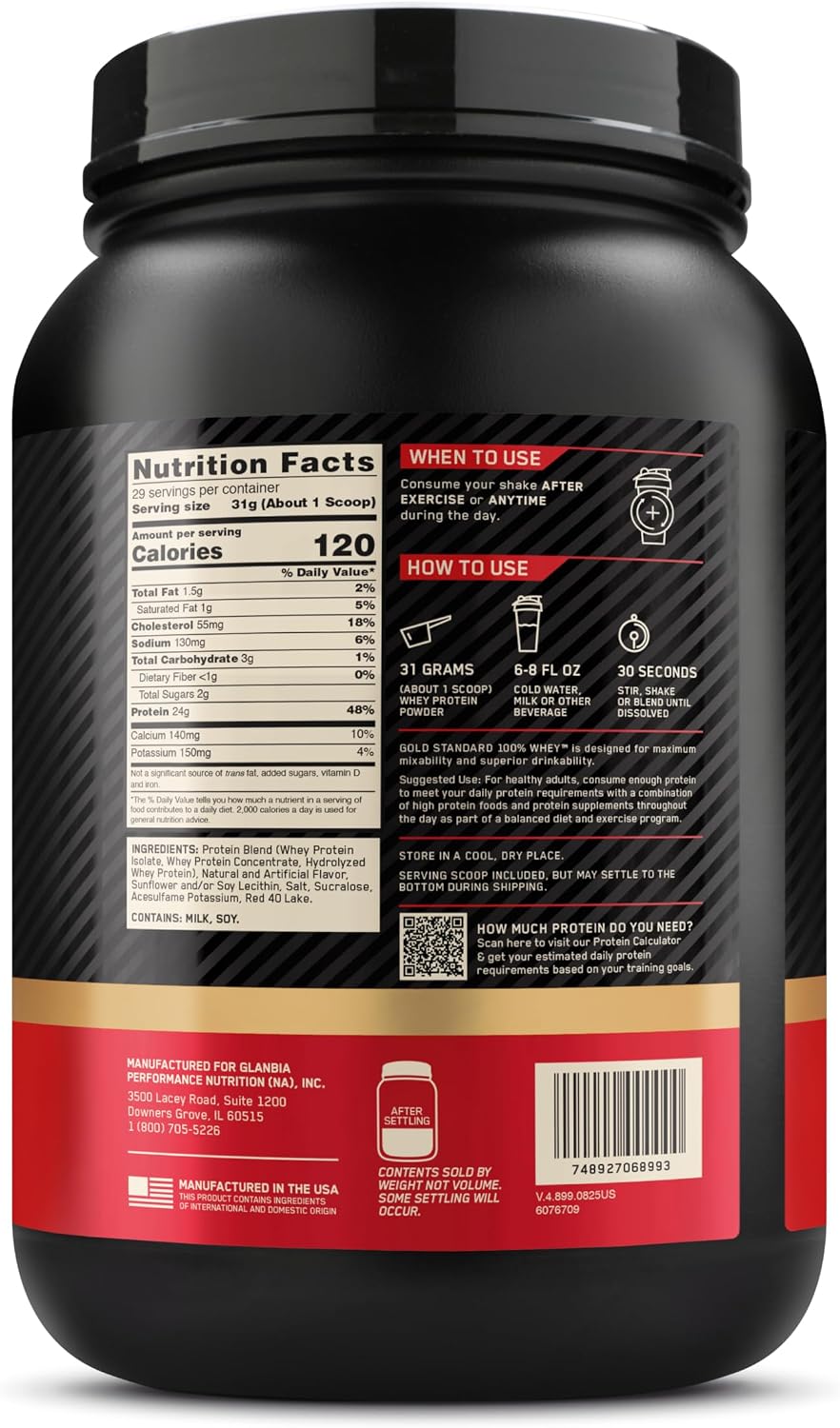 GOLD STANDARD 100% WHEY™