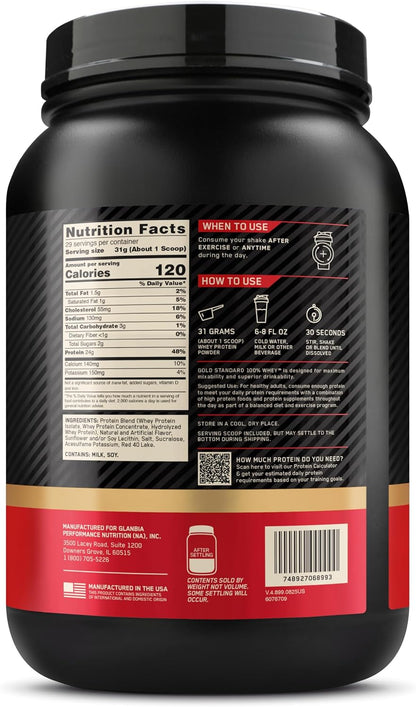 GOLD STANDARD 100% WHEY™